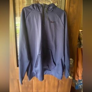 Nike Dark Blue Half-Zip Hoodie